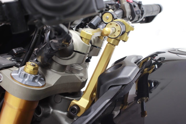 ハイパープロ】ZX-25R/SE用サスとMT-09に適合するステダンが登場