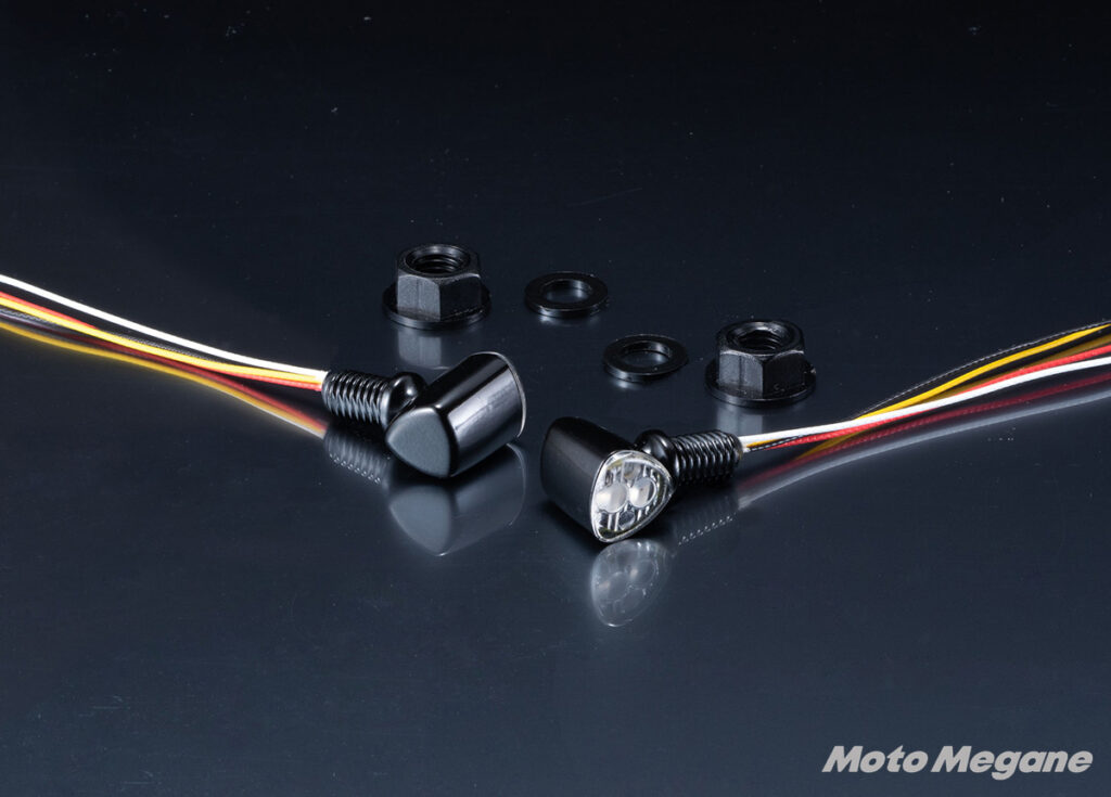 極小＆抜群の被視認性を誇るキジマ「Nanoウインカー」にトライアングル