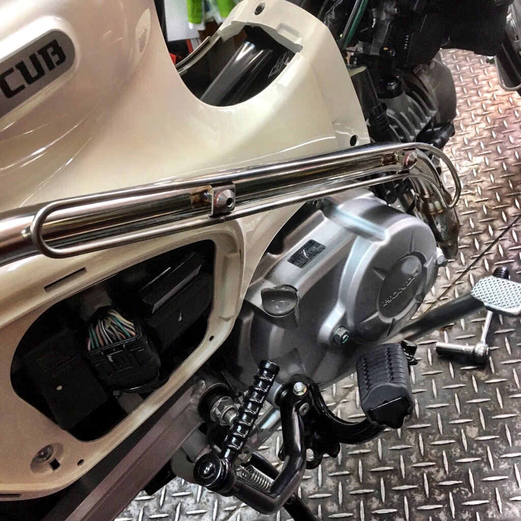 アップマフラーに交換しました！ | もっとクロスカブ！