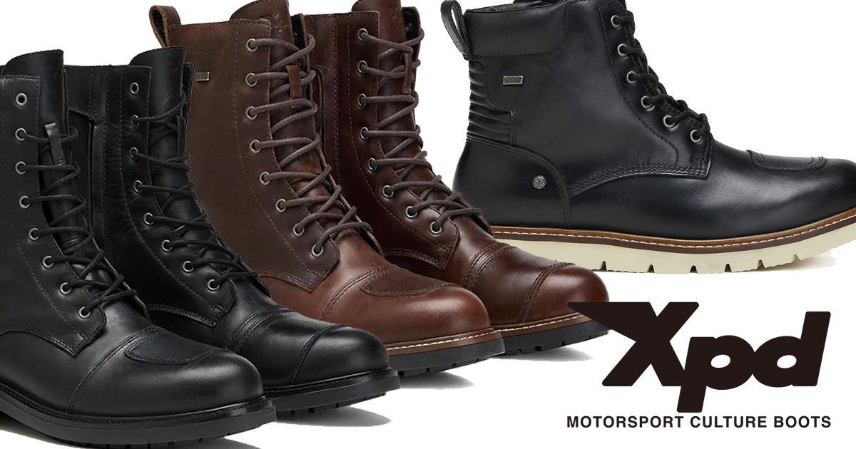 XPD | 新作のライディングブーツが入荷しました - MotorimodaMotorimoda