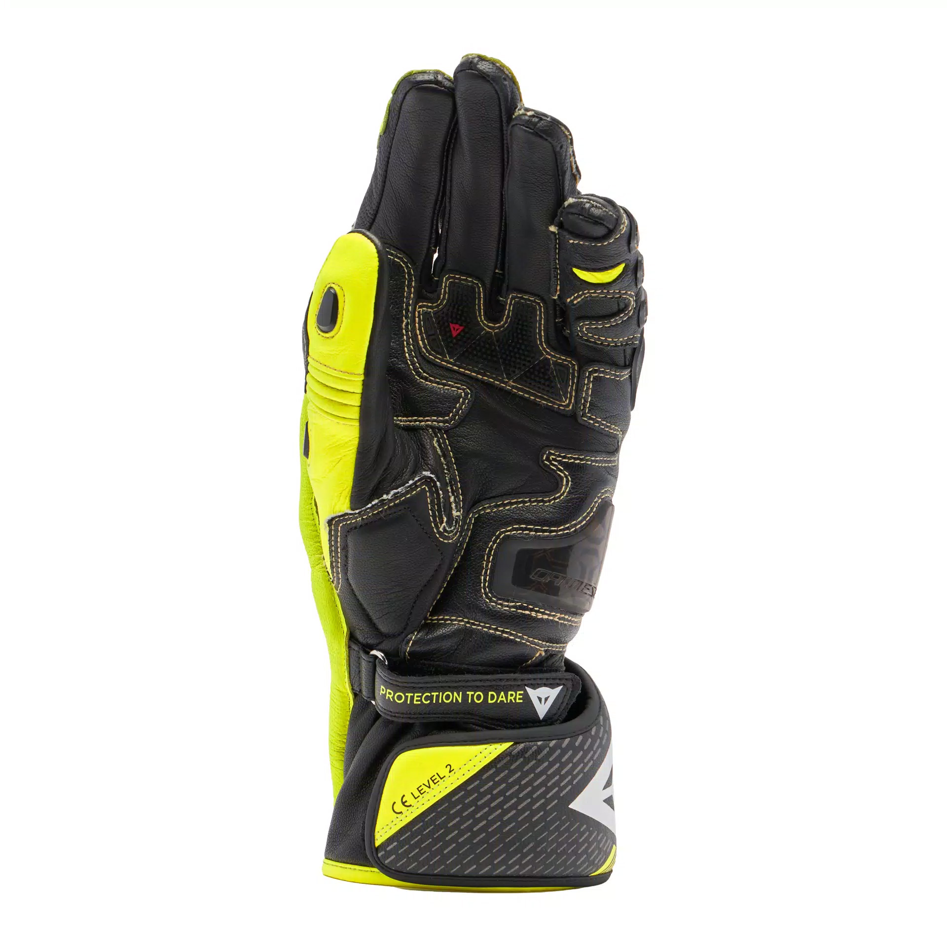 Dainese Full Metal 7 Gloves Black Yellow Fluo | MotoStorm [en]