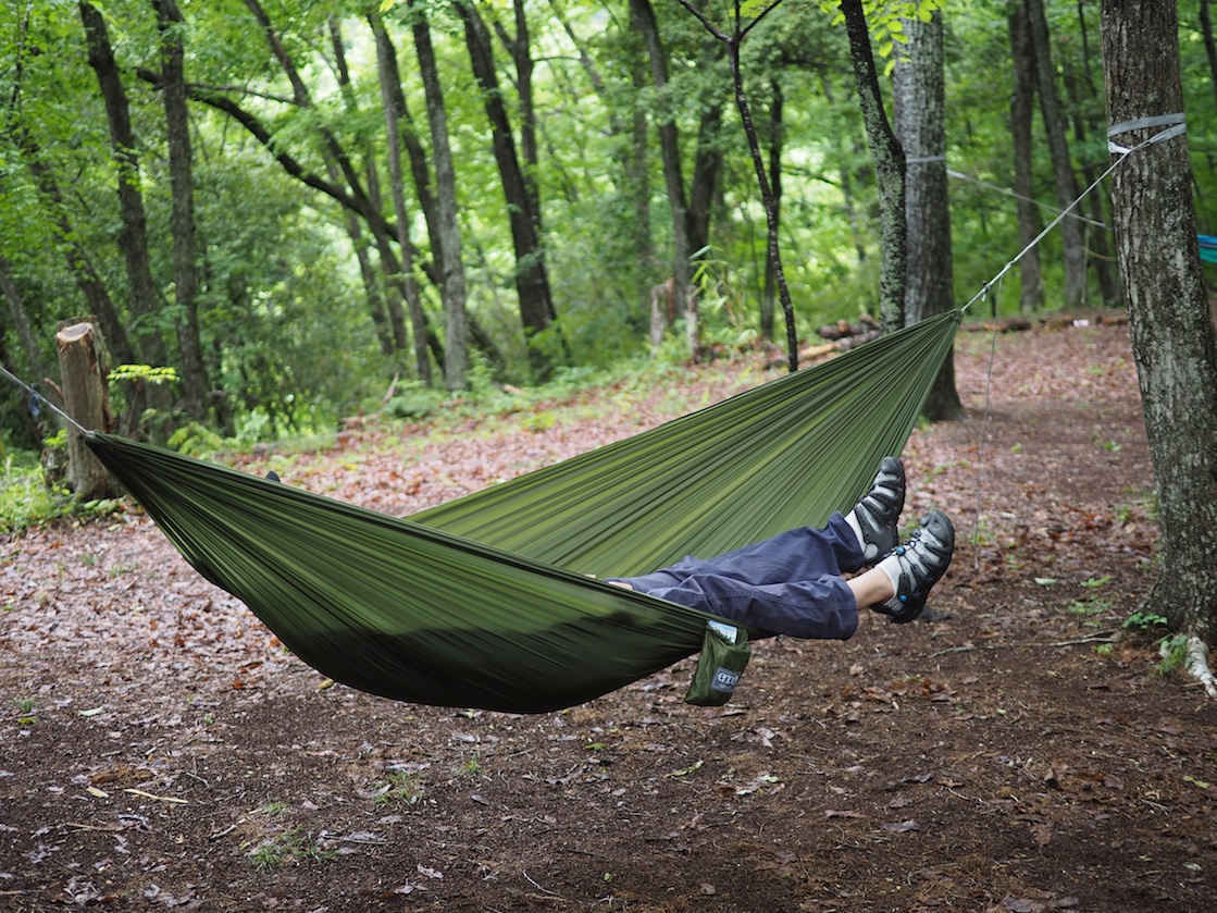 スタイル別、重量からのハンモック選び。あなたは何派ですかね