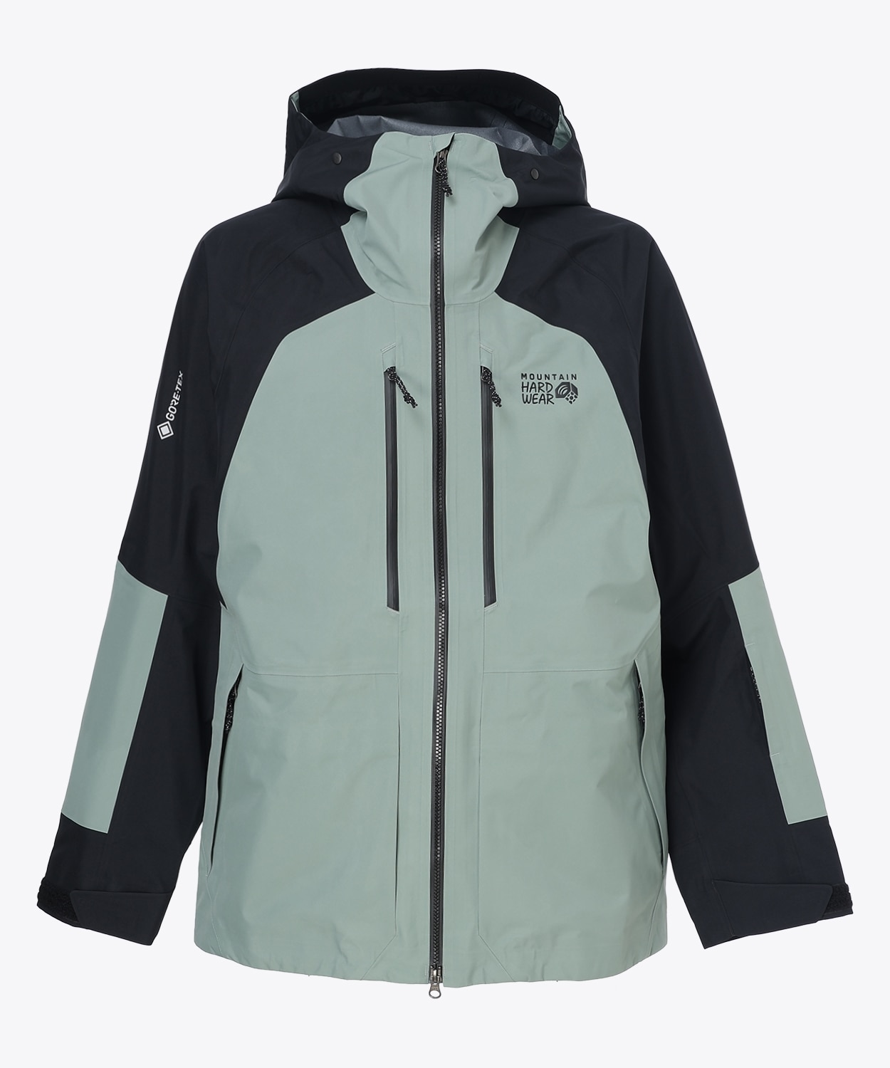 バウンダリーリッジゴアテックス ジャケット(S Wet Stone Black