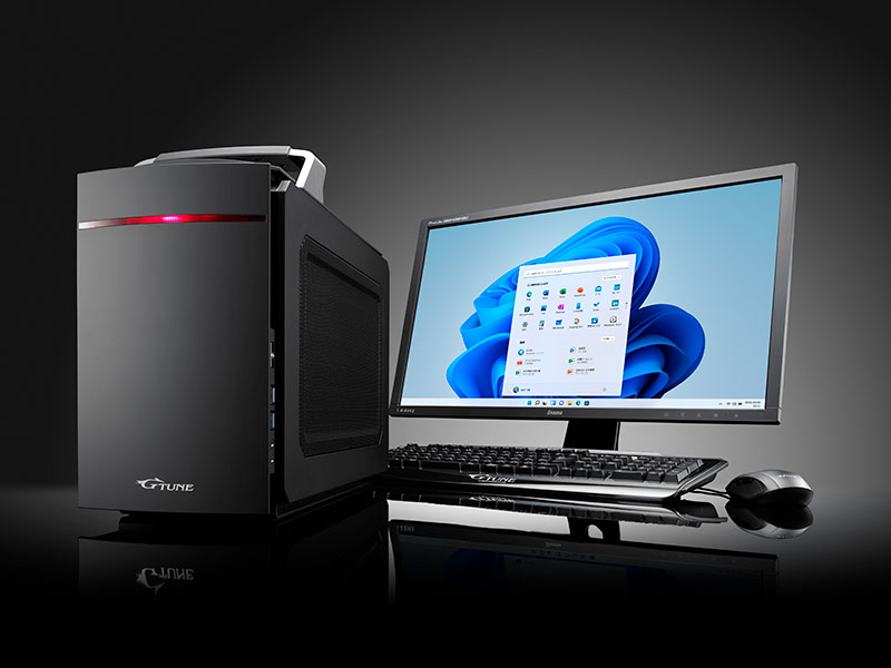 G-Tune HL-B-6600XT（Core i7）RX 6600 XT 搭載ゲーミングPC