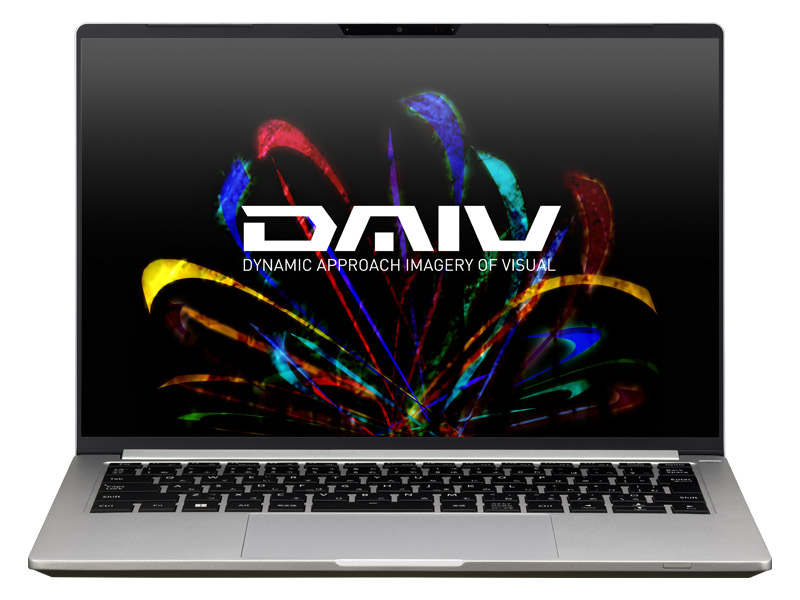 DAIV 4P Windows 11 Iris Xe グラフィックス搭載 高性能 軽量ノート