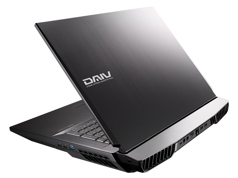 DAIV 7N [Windows 11] RTX 3080 Laptop GPU 搭載 クリエイター向け