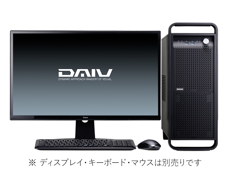 DAIV A9-6700XT│デスクトップパソコンの通販ショップ マウス