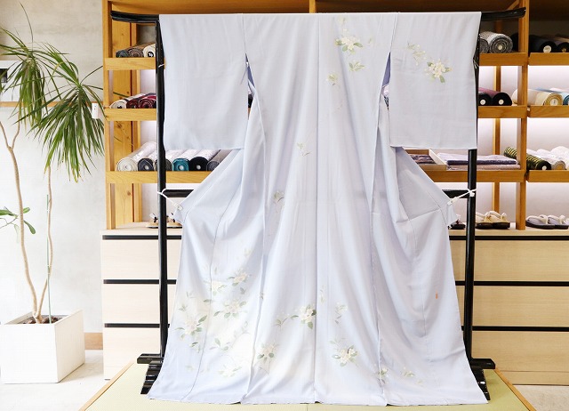 正絹本加賀友禅訪問着 本加賀友禅手描き 伝統工芸品 福岡市南区の呉服