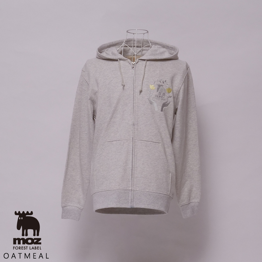 北香那×moz FOREST LABEL コラボZIPパーカー