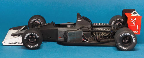 Building the Fujimi McLaren Honda MP4/6: step by step for