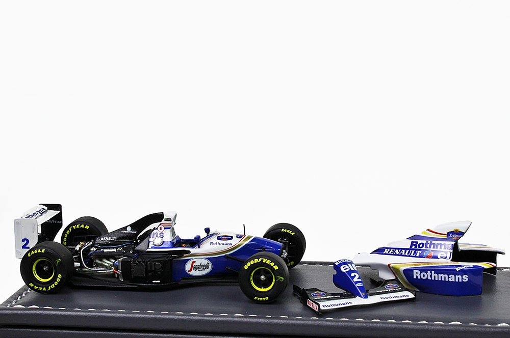 1/43scale Williams FW16 built by Muzaffer ONAT