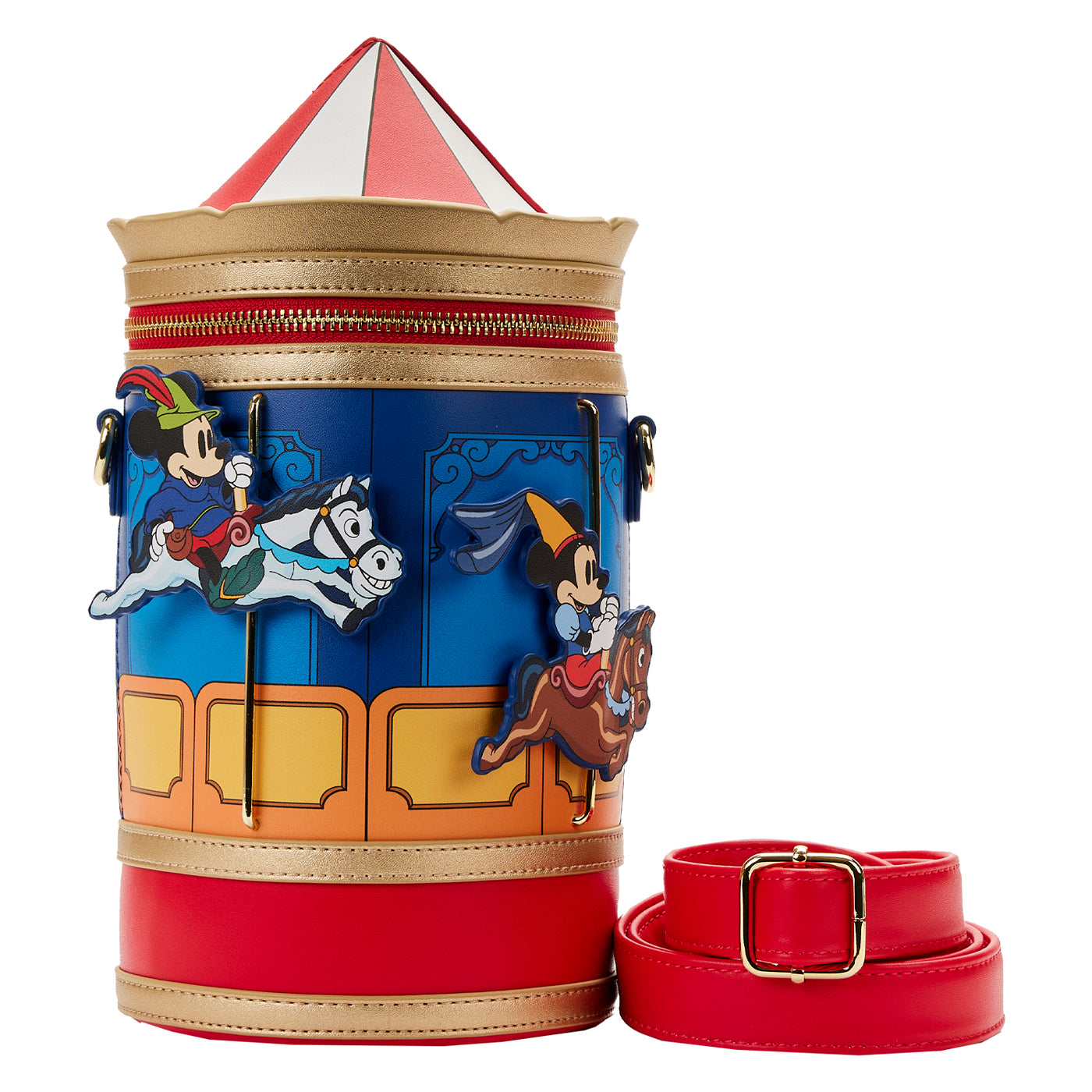 Loungefly Disney Brave Little Tailor Mickey Minnie Carousel