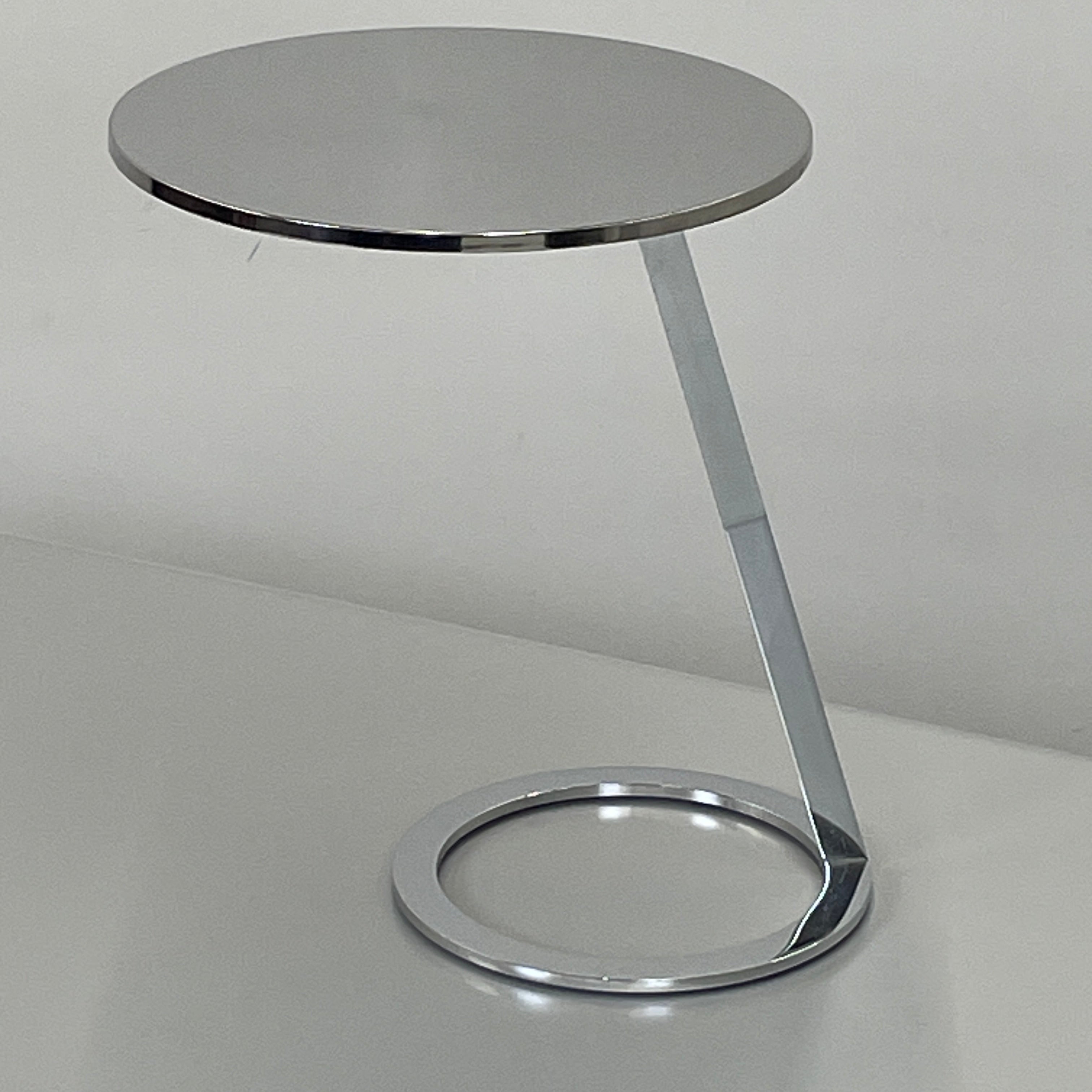 Ligne Roset Good Morning Pedestal Side Table | Luxury Consignment