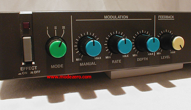 mode zero - phase shifter phaser flanger chorus delay vintage