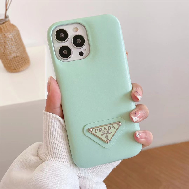 prada iphone16/16pro maxケース 革 ブランド iphone15/14/13pro
