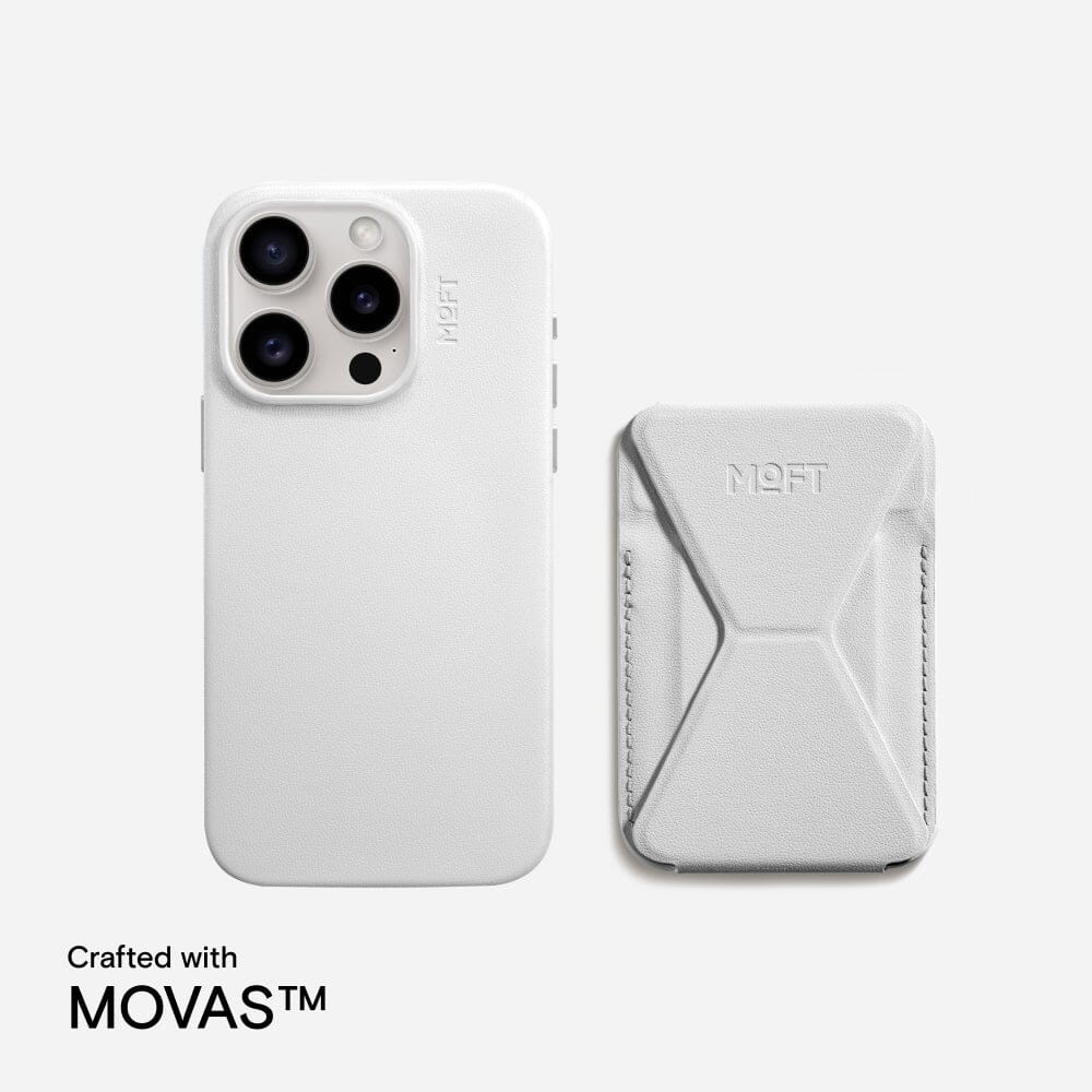 iPhone 15 Case, Stand & Wallet｜MOVAS™ Leather Snap Set | MOFT – MOFT