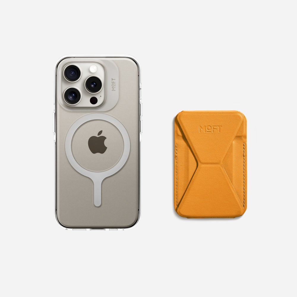 iPhone 15シリーズ MagSafe対応クリアケース&スタンドセット – MOFT Japan