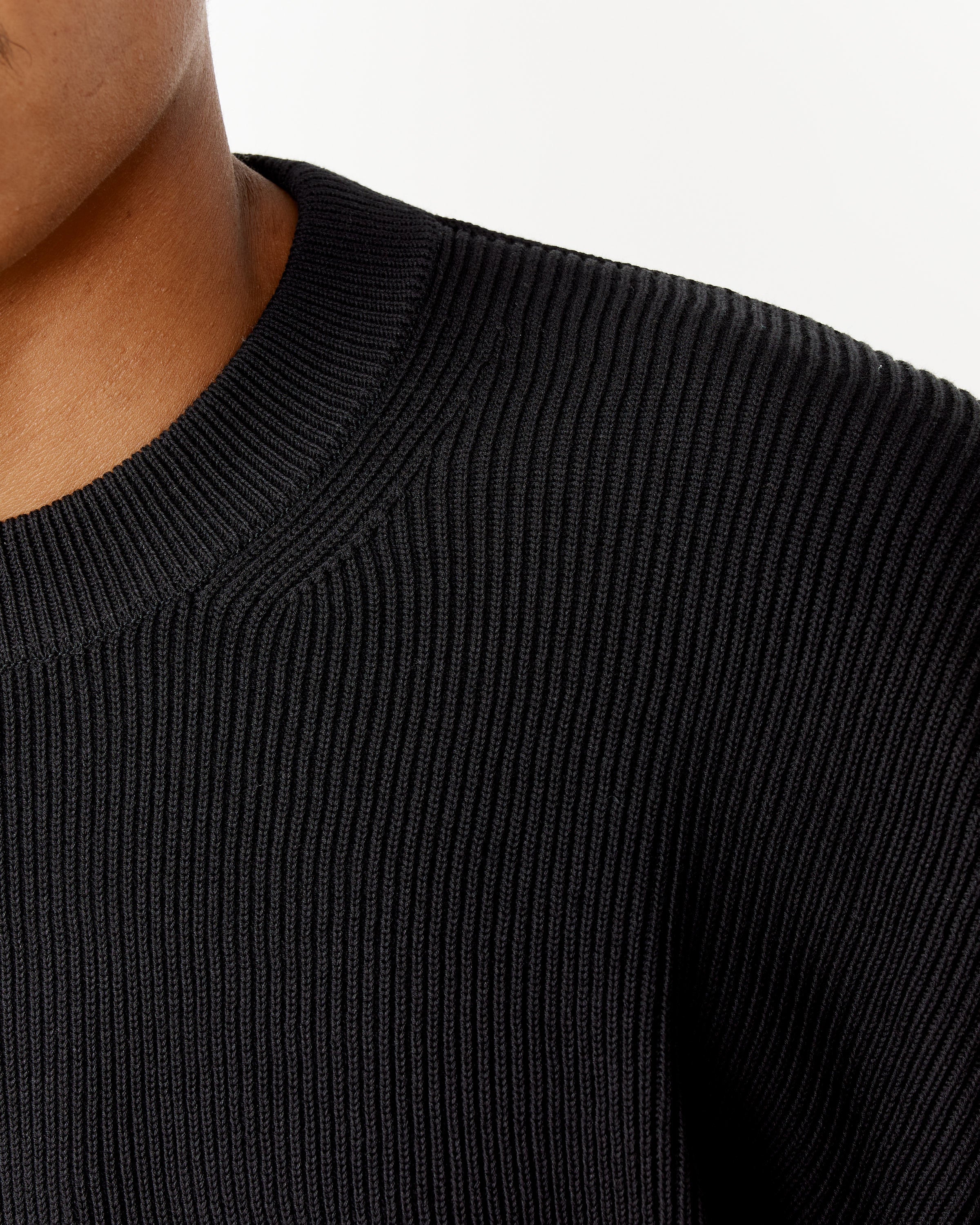 Super Hard Twist Rib Knit Pullover
