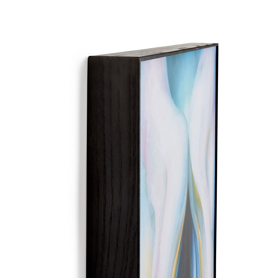 ジョージア・オキーフ：Grey Lines フレーム付ポスター(Grey Lines