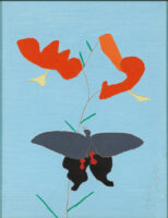 鬼百合に揚羽蝶 - 東京国立近代美術館