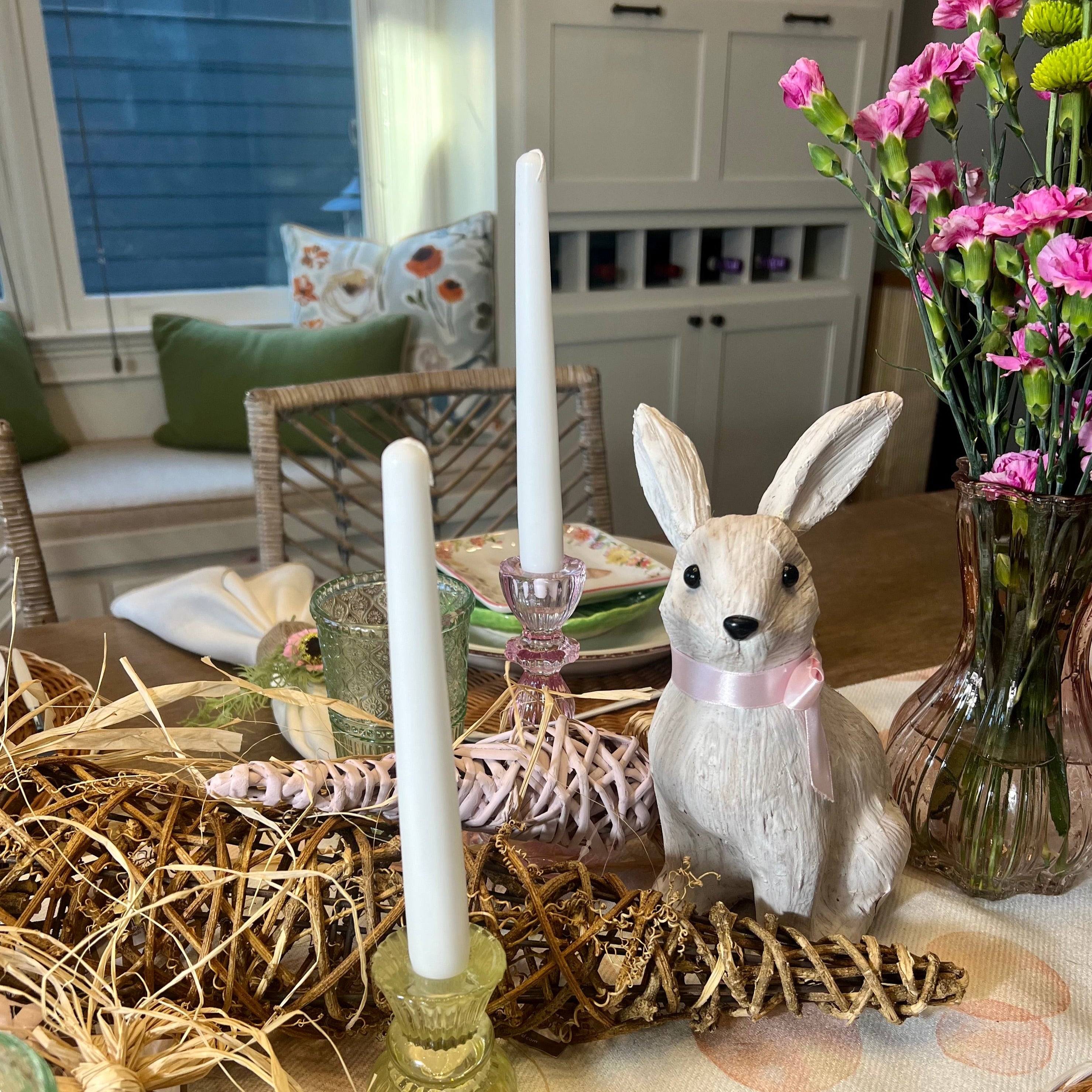 Hopscotch Sawyer Sitting Easter Bunny Decoration – Moment & Co