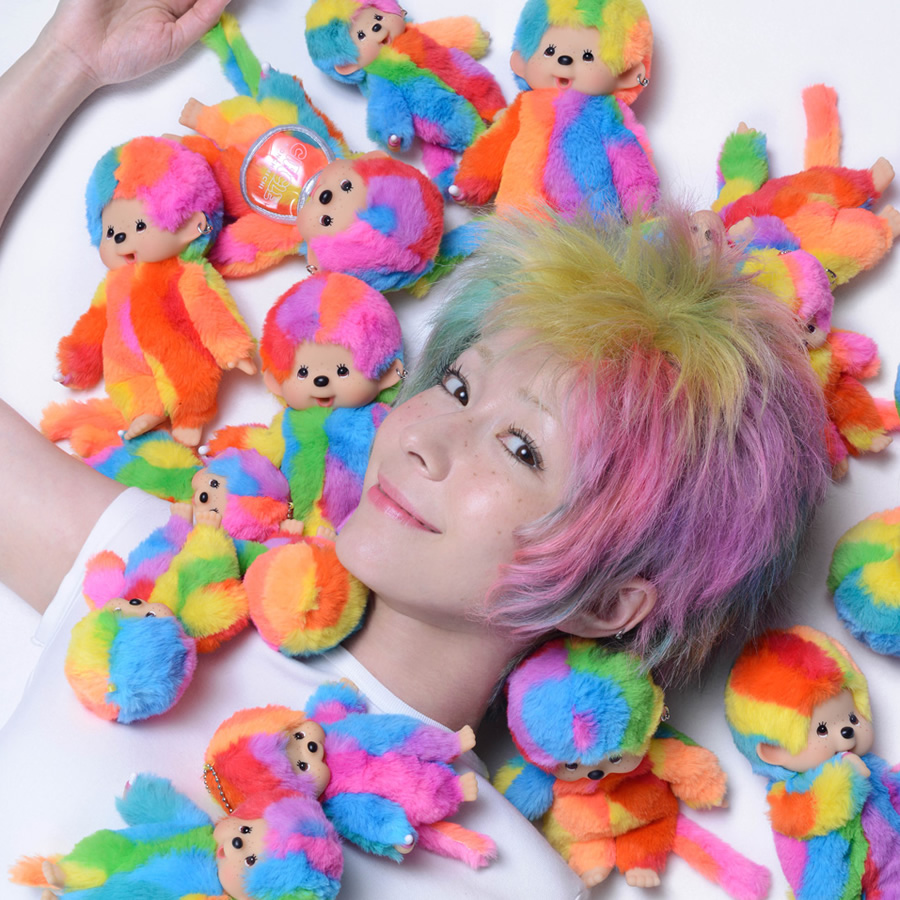 カエチッチ カラフルレインボー キーチェーン | Special collaboration