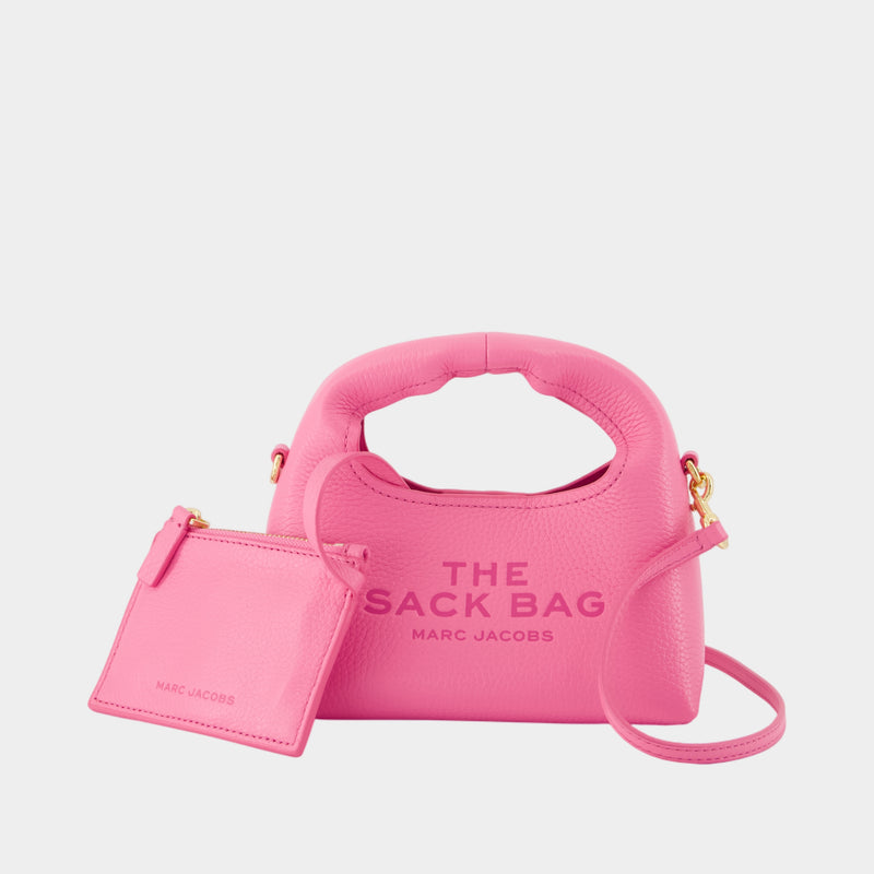 The Micro Sack Crossbody - Marc Jacobs - Leather - Pink