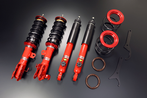 アルト HA36Sサスペンションキット コイルオーバー ブラック/オレンジ