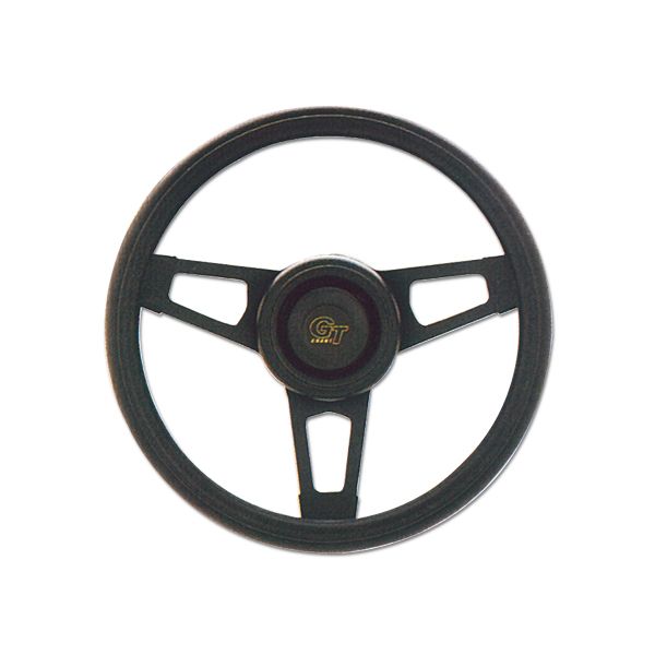 Grant Challenger Foam Grip Black 3 Spoke 34cm - MOONEYES (Japanese)