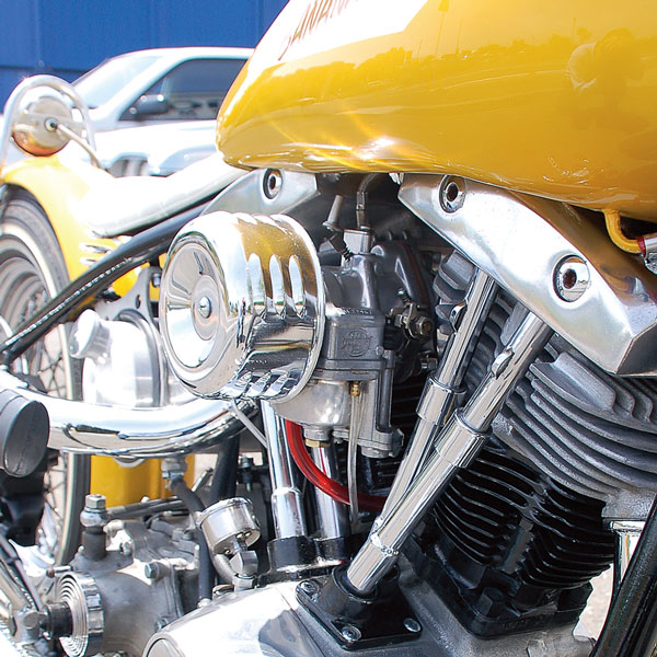 Chromed Air Cleaners Cover & Filter クロームド エアークリーナー