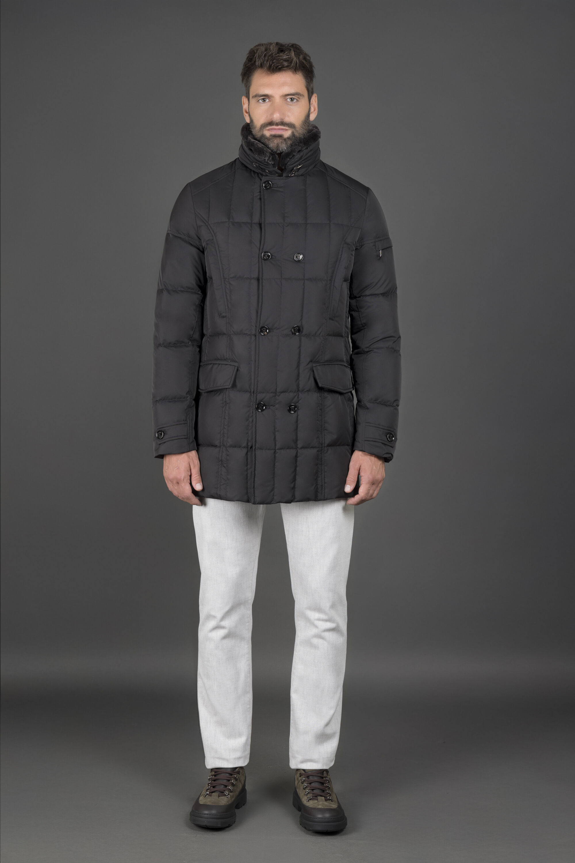 MORRIS-KM（NERO）：イタリアで生まれた、ラグジュアリ ジャケット