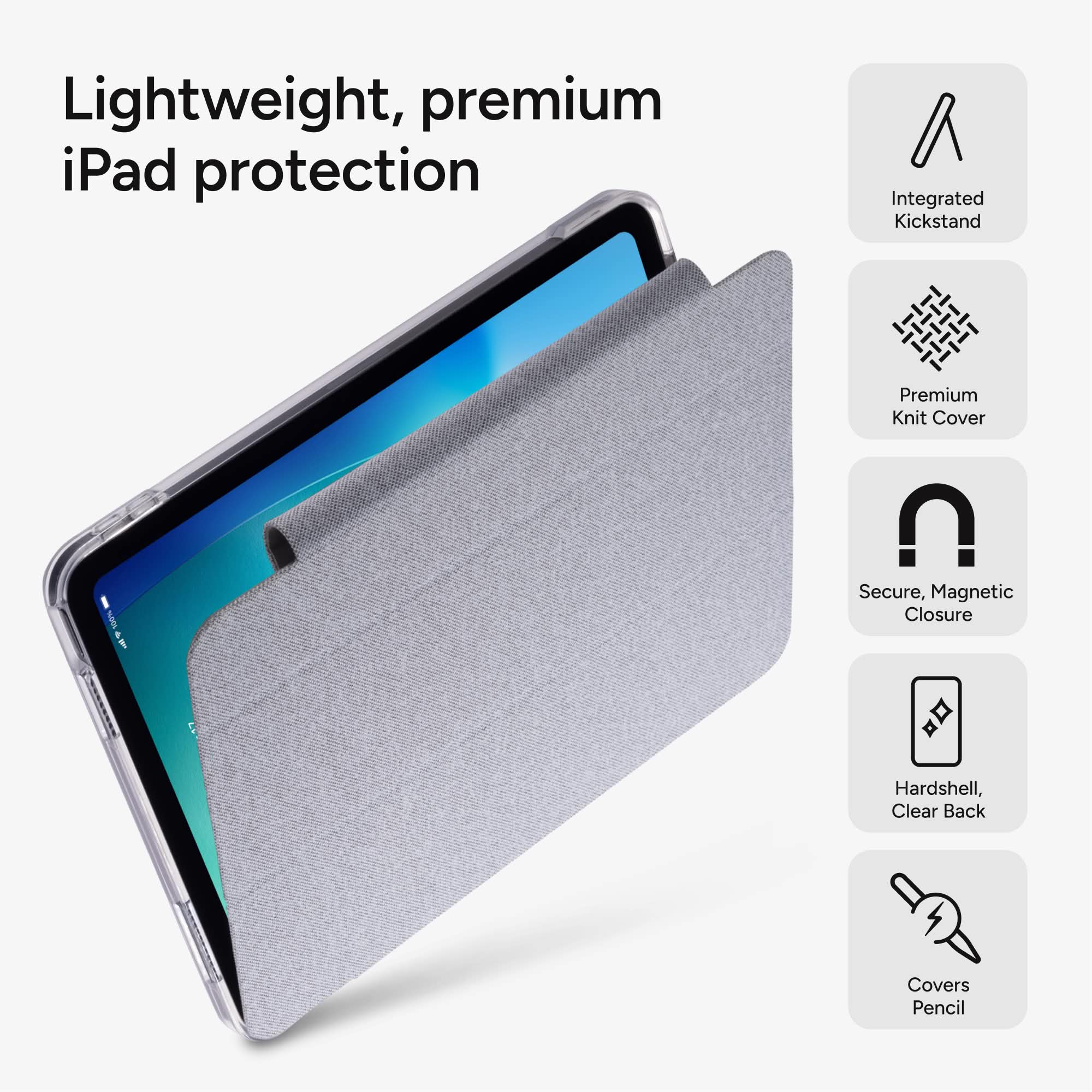 Mophie Knit Folio Tablet Case - Apple iPad Air 11