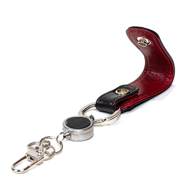 タケオキクチ｜ソフトアンティーク｜伸縮リール付キーホルダー【MORIYA