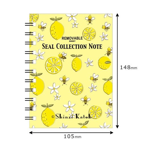MDS BtoB |#シール堂 シール帳 蜂蜜レモン ks-sb-10025: お店の業種
