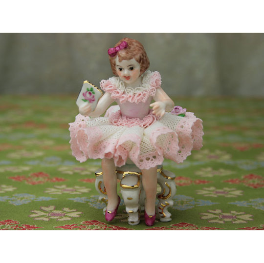 50%Off アイリッシュドレスデン 人形 レースドール ジュリア