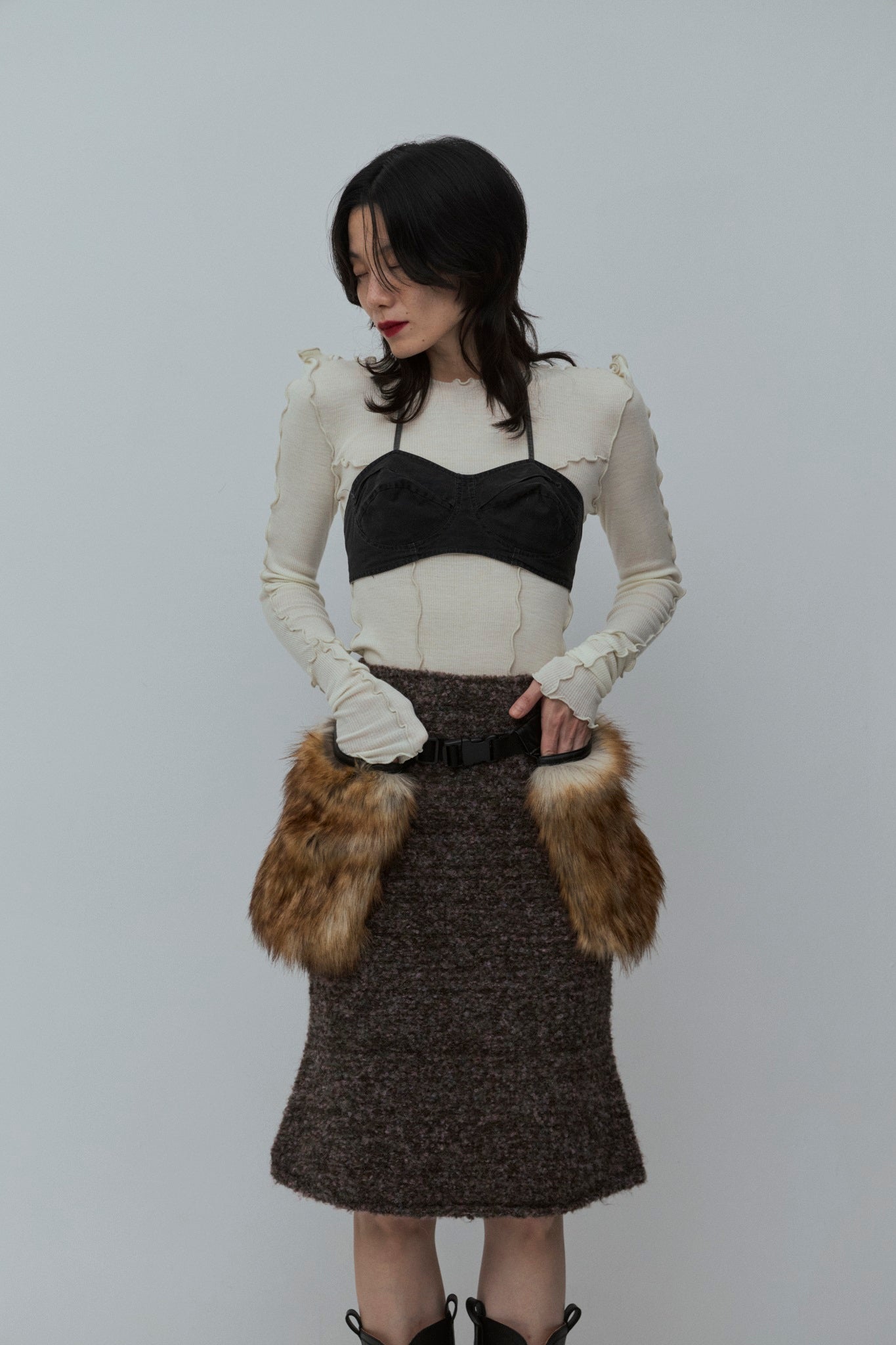 小物 Mediam / Double Craft Fur Bag Double Craft Fur Bag – Mediam