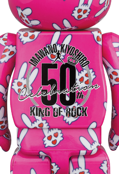 MEDICOM TOY - BE@RBRICK ヒトハタウサギ 100％ & 400％（忌野清志郎