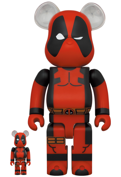 MEDICOM TOY - BE@RBRICK DEADPOOL 100％ & 400％