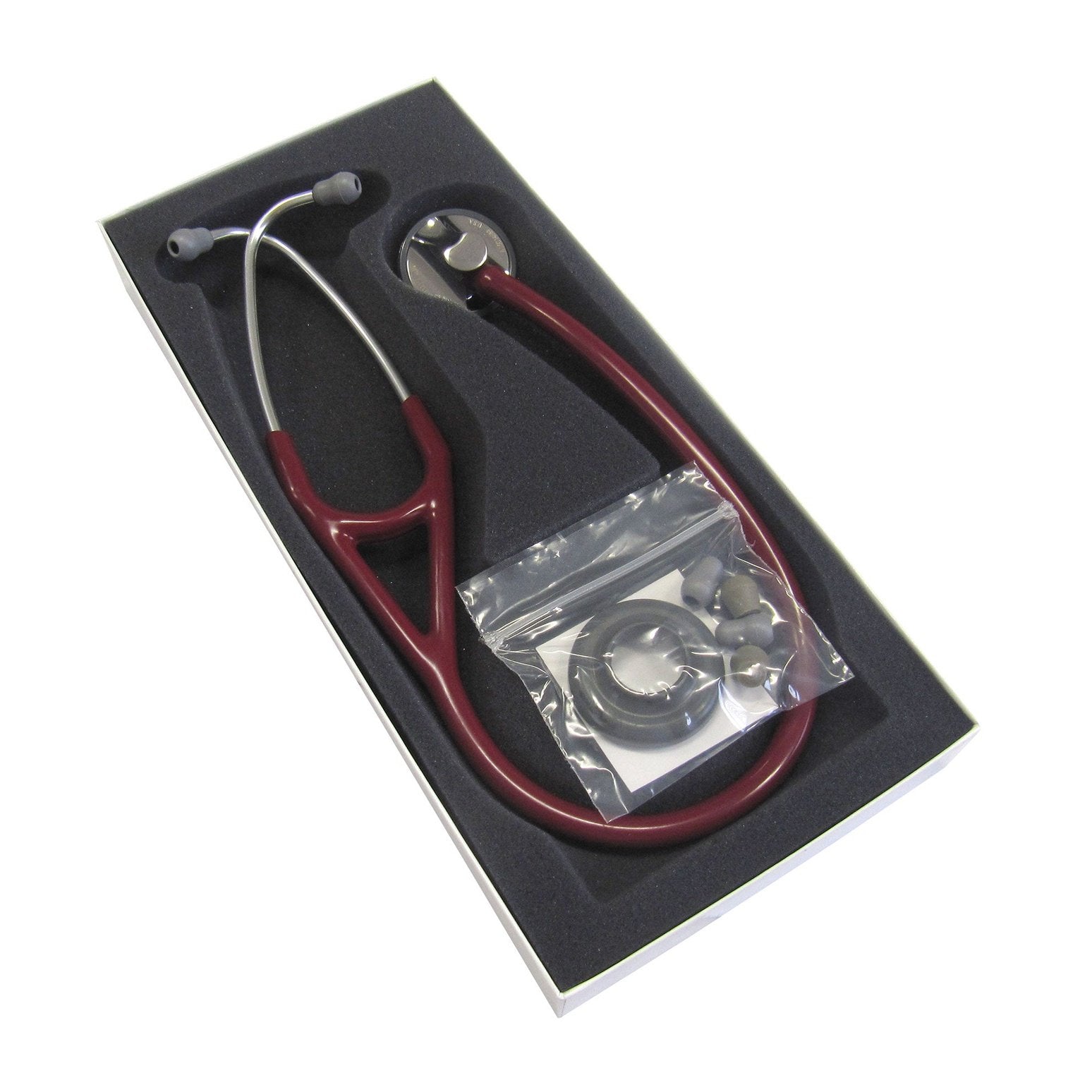 Stethoscope: 3M Littmann Master Cardiology Burgundy 2163