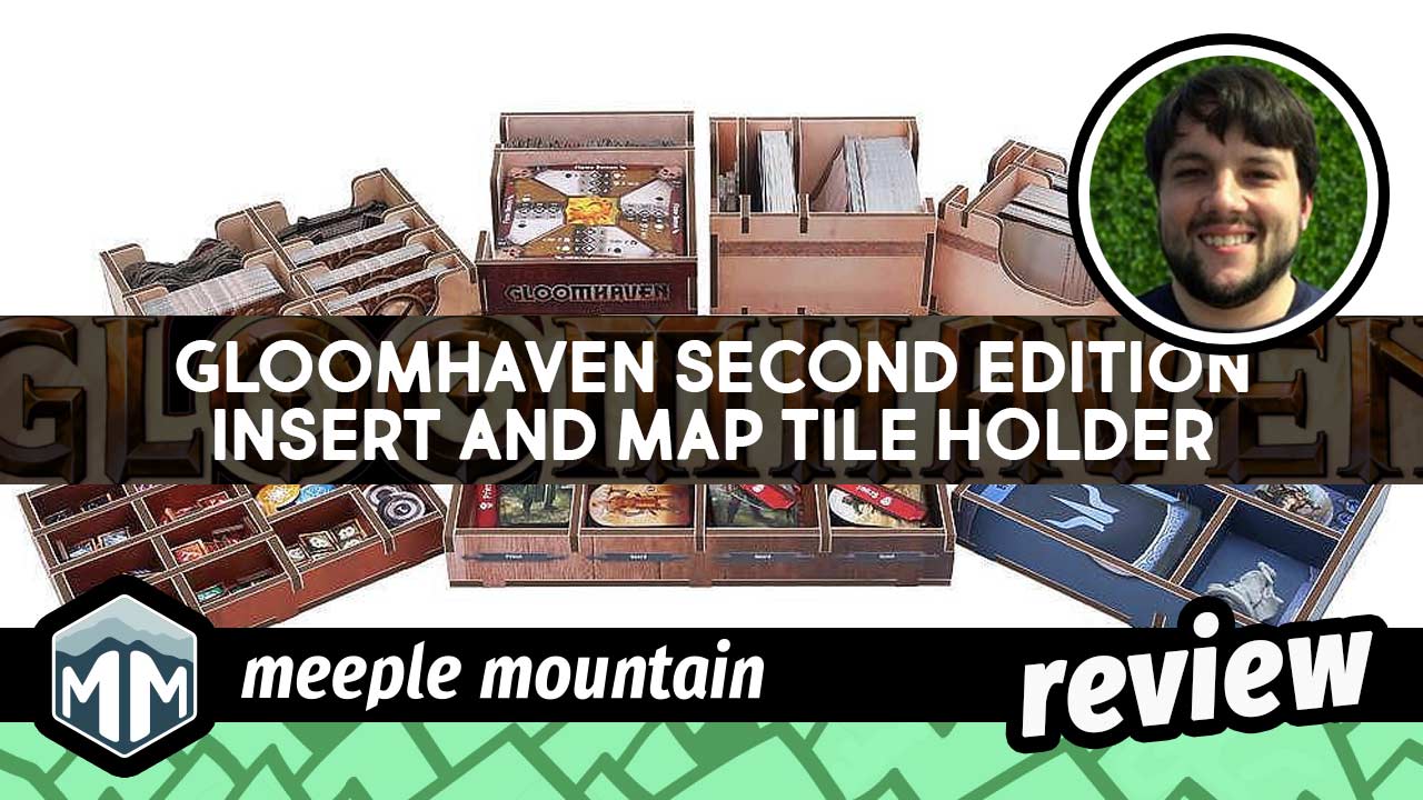Gloomhaven Second Edition Folded Space Insert and Map Tile Holder