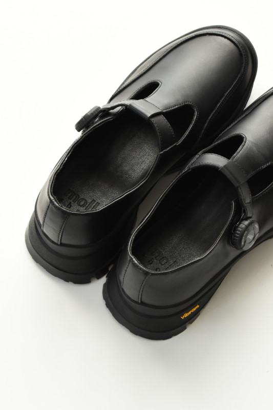 SALE!】molle shoes (モールシューズ) F/L T-STRAP [BLACK]