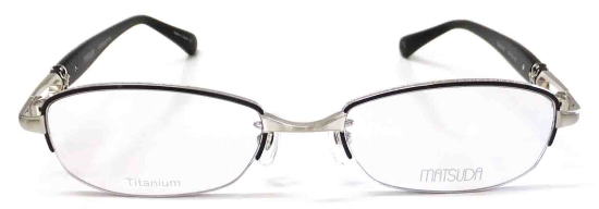 伊達メガネメタルフレームMATSUDAマツダAFFIMATION1/正規販売店全国