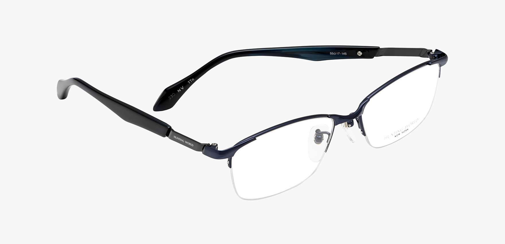 ﾊﾝﾃｨﾝｸﾞﾜｰﾙﾄﾞ HTW-022(55 ﾈｲﾋﾞｰ): メガネフレーム｜眼鏡市場【公式