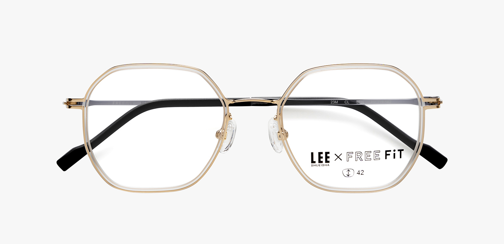 FREE FIT FFT-L01(49 ｸﾘｱｰ): メガネフレーム｜眼鏡市場【公式】(メガネ
