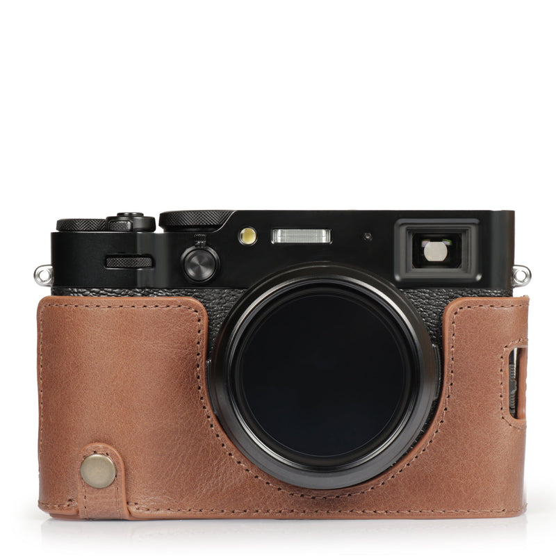 MegaGear Fujifilm X100VI Ever Ready Genuine Leather Half Camera