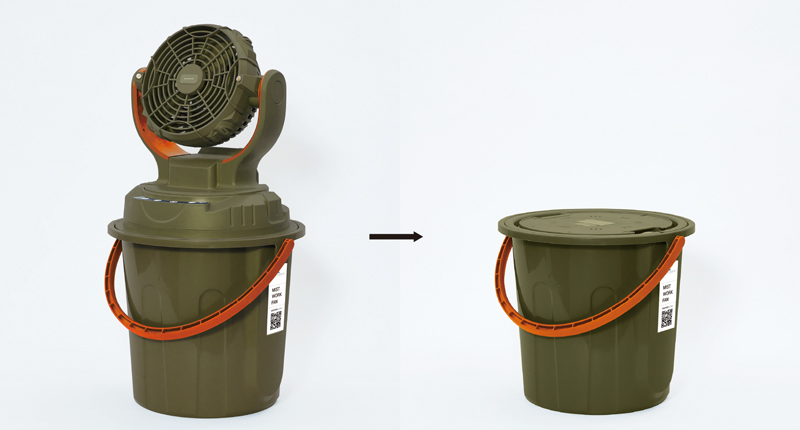 2025年モデル】ポータブルミスト扇風機 ミストワークファン MIST WORK