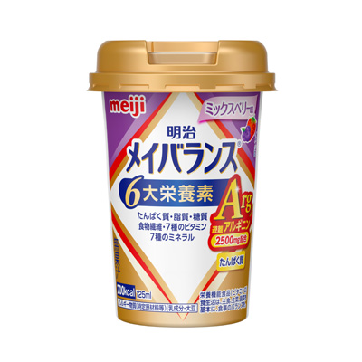 明治メイバランスArg Miniカップ ミックスベリー味 125ml | 栄養食品