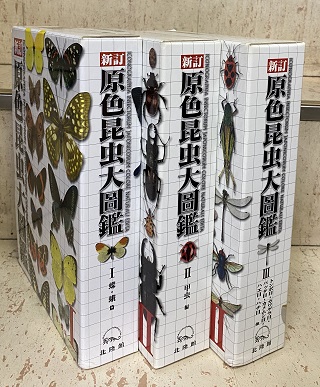 明倫館書店 / 新訂原色昆虫大図鑑 全3巻