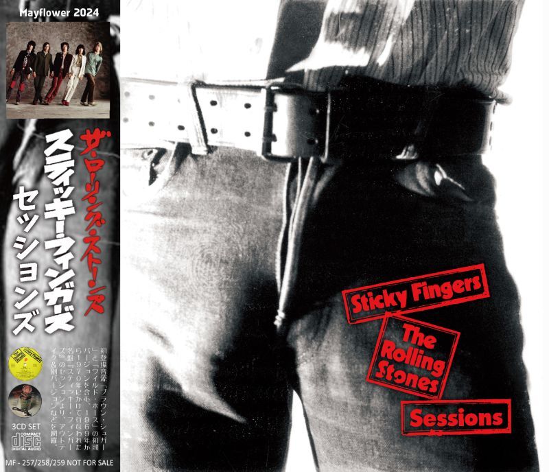 THE ROLLING STONES STICKY FINGERS SESSIONS 3CD - Mellow-Yellow