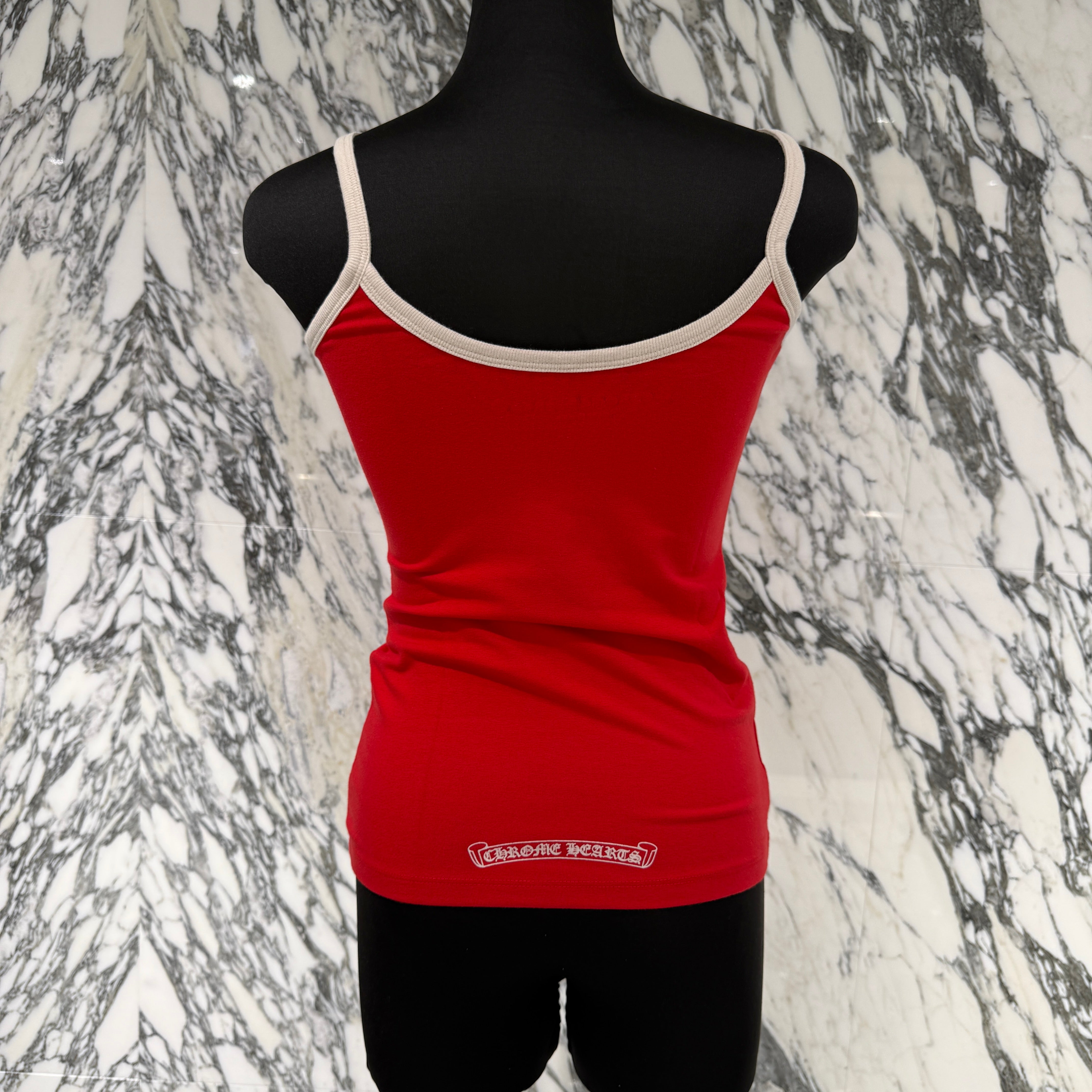 CHROME HEARTS Horseshoe Short Camisole Top Size M クロムハーツ